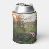 Rainbow Bridge Sunset an der Grove City Uni Dosenkühler (Kanne Rückseite)