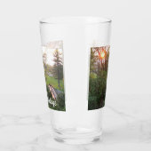 Rainbow Bridge Sunset an der Grove City Uni Glas (Links)