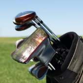 Rainbow Bridge Sunset an der Grove City Uni Golf Headcover (In Situ)