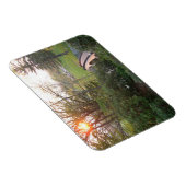 Rainbow Bridge Sunset an der Grove City Uni Magnet (Rechte Seite)