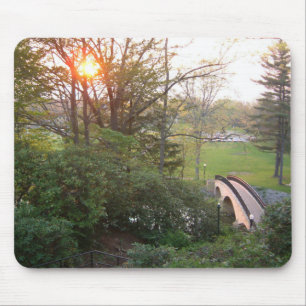 Rainbow Bridge Sunset an der Grove City Uni Mousepad