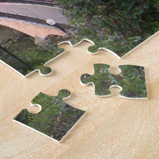 Rainbow Bridge Sunset an der Grove City Uni Puzzle (Seite)