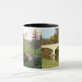 Rainbow Bridge Sunset an der Grove City Uni Tasse (Zentrum)