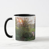 Rainbow Bridge Sunset an der Grove City Uni Tasse (Links)
