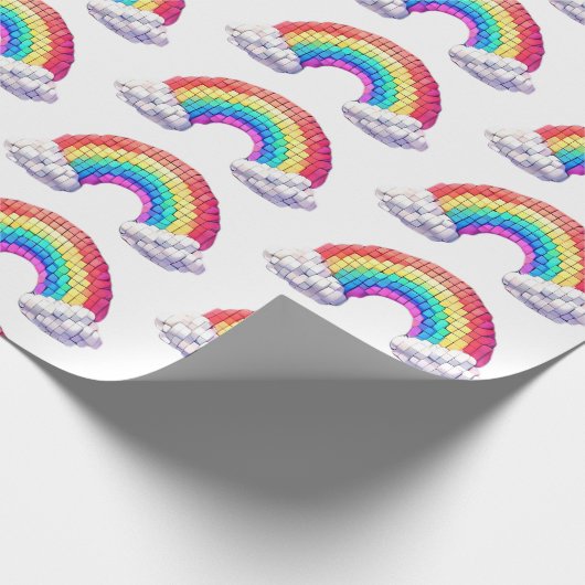 Rainbow Bridge to Dreams Geschenkpapier (Ecke)