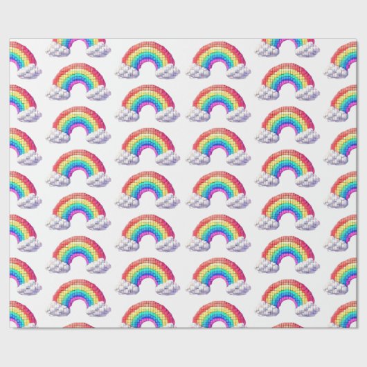 Rainbow Bridge to Dreams Geschenkpapier (Saum)