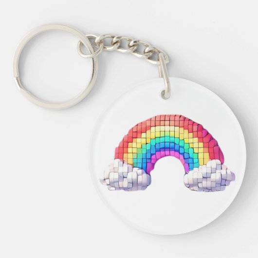 Rainbow Bridge to Dreams Schlüsselanhänger (Vorderseite)