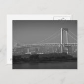 Rainbow Bridge Tokio Postkarte (Vorne/Hinten)
