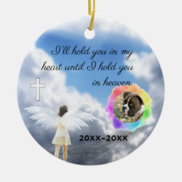 Rainbow Bridge Weihnachtsschmuck - Beileid für Hau