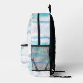 Rainbow Bridge Westie KiniArt Bedruckter Rucksack (Rechts)
