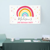 Rainbow Bright Birthday Party Banner (Messeveranstaltung)