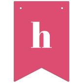 Rainbow Bright Birthday Party Wimpelkette (Zweite Fahne)