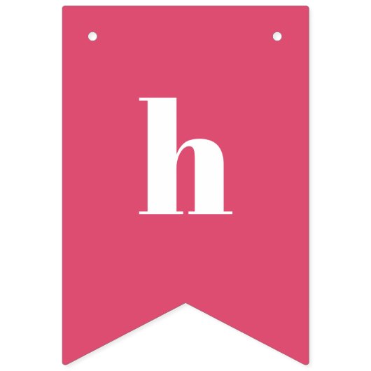 Rainbow Bright Birthday Party Wimpelkette (Zweite Fahne)