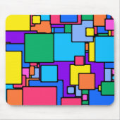Rainbow Bright Boxes Mousepad (Vorne)