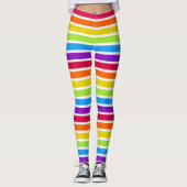 Rainbow Bright farbenfroh Leggings (Vorderseite)