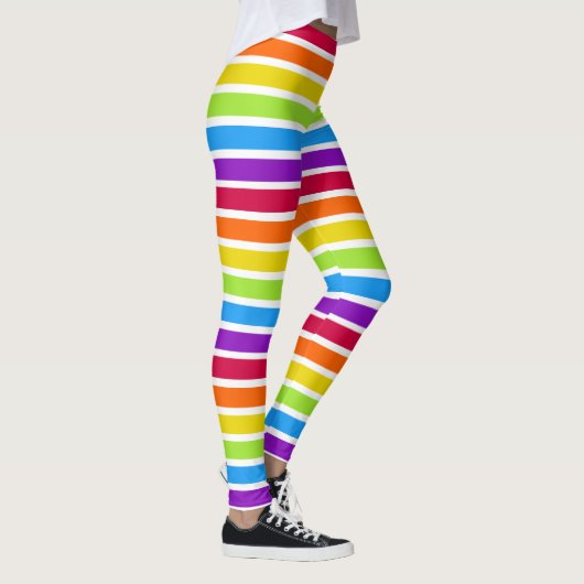 Rainbow Bright farbenfroh Leggings (Rechts)