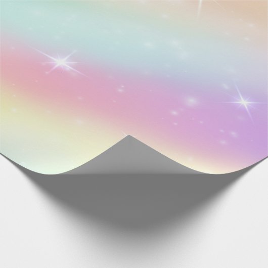 Rainbow Bright Geschenkpapier (Ecke)