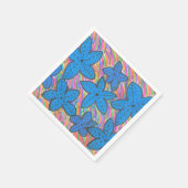 Rainbow Bright Starfish Paper Napkins Serviette (Ecke)
