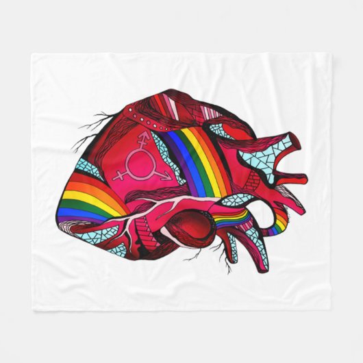 Rainbow Brite 1983 21 Fleecedecke (Vorderseite (Horizontal))