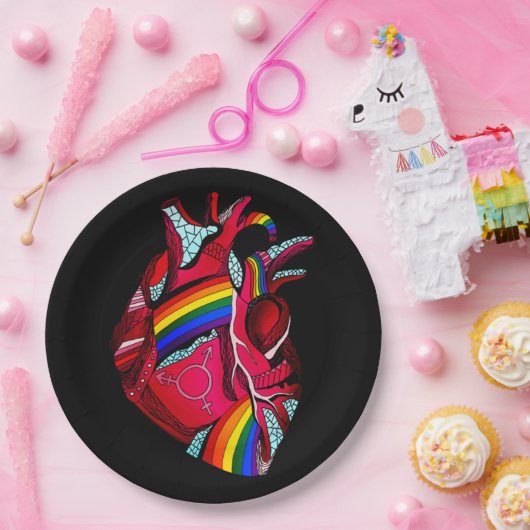 Rainbow Brite 1983 21 Pappteller (Party)