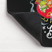 Rainbow Brite Christmas Merry und Brite Sleigh Rid Mousepad (Ecke)
