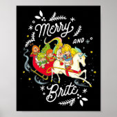 Rainbow Brite Christmas Merry und Brite Sleigh Rid Poster (Vorne)