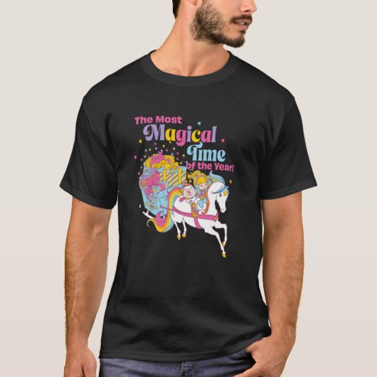 Rainbow Brite Christmas The Most Magical Time OF T T-Shirt (Vorderseite)