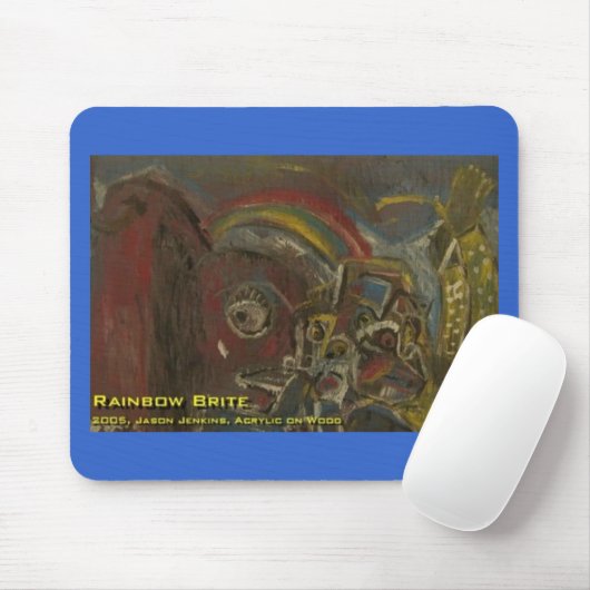 Rainbow Brite Mousepad (Mit Mouse)