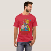 Rainbow Brite Vintage Farbdesign T-Shirt (Vorne ganz)