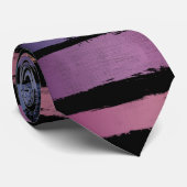 Rainbow Brush Strokes LGBTQ ID656 Krawatte (Gerollt)