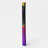 Rainbow Bubble Art iPhone Case (Hinten/Links)