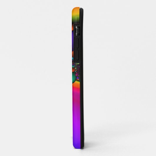 Rainbow Bubble Art iPhone Case (Hinten/Links)