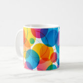 Rainbow Bubble Kaffeetasse (Vorderseite Links)