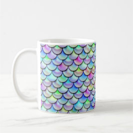 Rainbow Bubble Mermaid Scales Kaffeetasse
