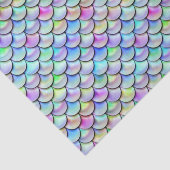 Rainbow Bubble Mermaid Scales Seidenpapier (Ausschnitt)