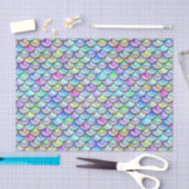 Rainbow Bubble Mermaid Scales Seidenpapier (Handwerk)