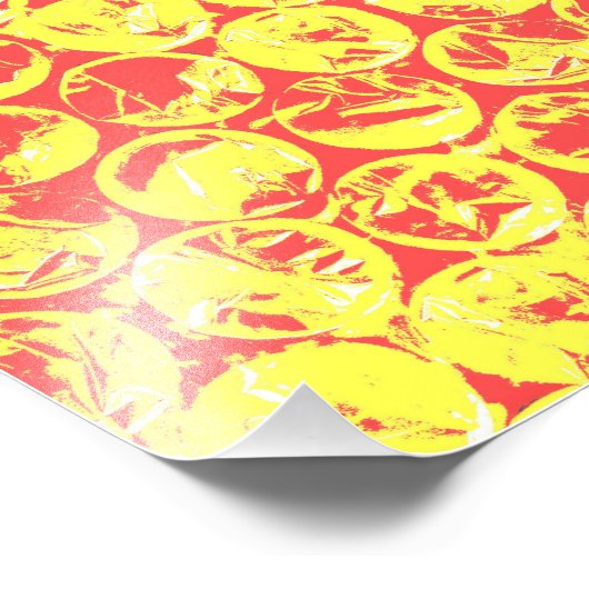 Rainbow-Bubble-Packung Pop Art Fotodruck (Ecke)