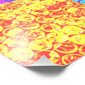 Rainbow-Bubble-Packung Pop Art Fotodruck (Ecke)