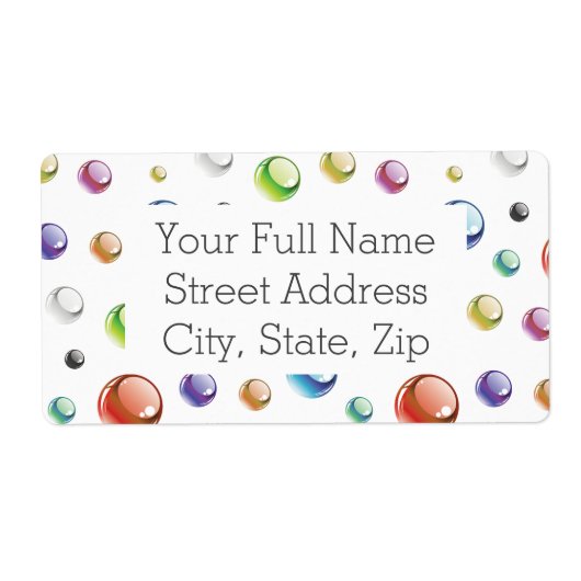 Rainbow Bubble Pattern (Vorne)