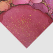 Rainbow Bubble Texture Fluid Art Seidenpapier (Ausschnitt)