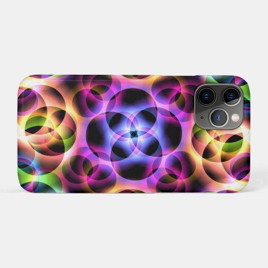 Rainbow Bubbles Case-Mate iPhone Hülle (Rückseite (Horizontal))