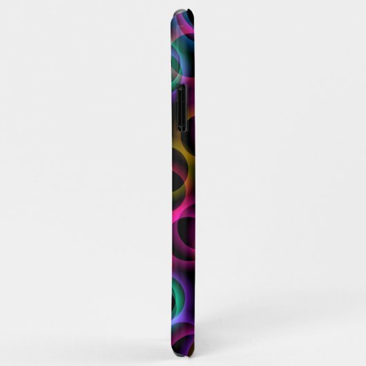 Rainbow Bubbles Case-Mate iPhone Hülle (Hinten/Rechts)