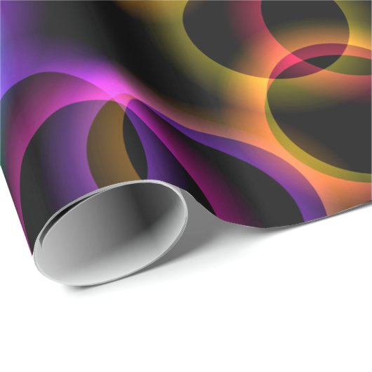 Rainbow Bubbles Geschenkpapier (Rolleneckpunkt)