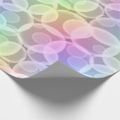 Rainbow Bubbles Geschenkpapier (Ecke)