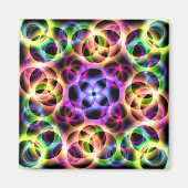Rainbow Bubbles Magnet (Vorne)