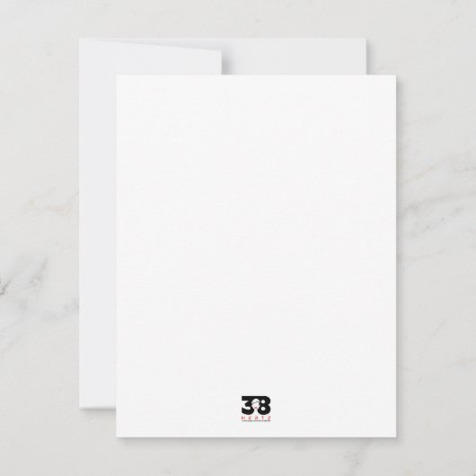 Rainbow Bubbles Mitteilungskarte (Rückseite)