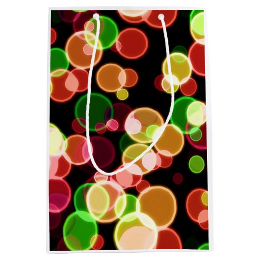 Rainbow Bubbles Mittlere Geschenktüte (Vorderseite)