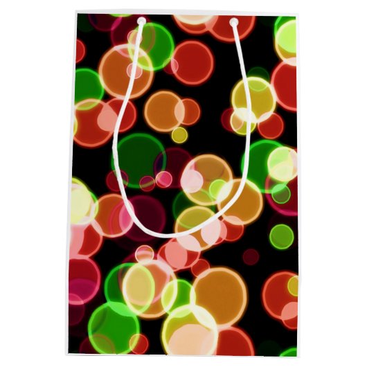 Rainbow Bubbles Mittlere Geschenktüte (Rückseite)