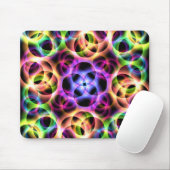 Rainbow Bubbles Mousepad (Mit Mouse)
