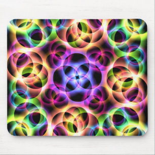 Rainbow Bubbles Mousepad